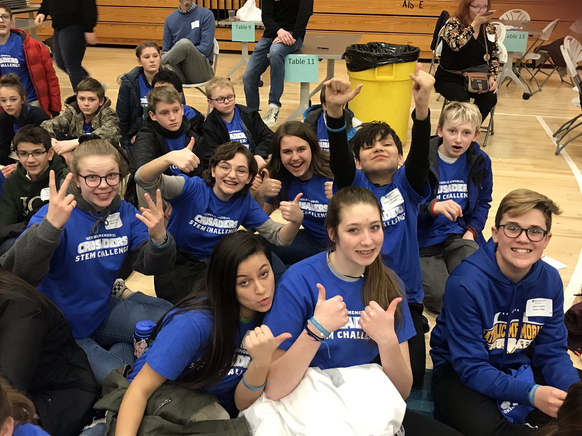 Thank you <a href="/CMHCrusaders/">Catholic Memorial HS</a> for allowing us to join the 2019 Propel Challenge. So much learning and laughter occurs. <a href="/edUcation_frwd/">James Murray</a> <a href="/STEM_Saratoga/">@STEM_Saratoga</a> @
