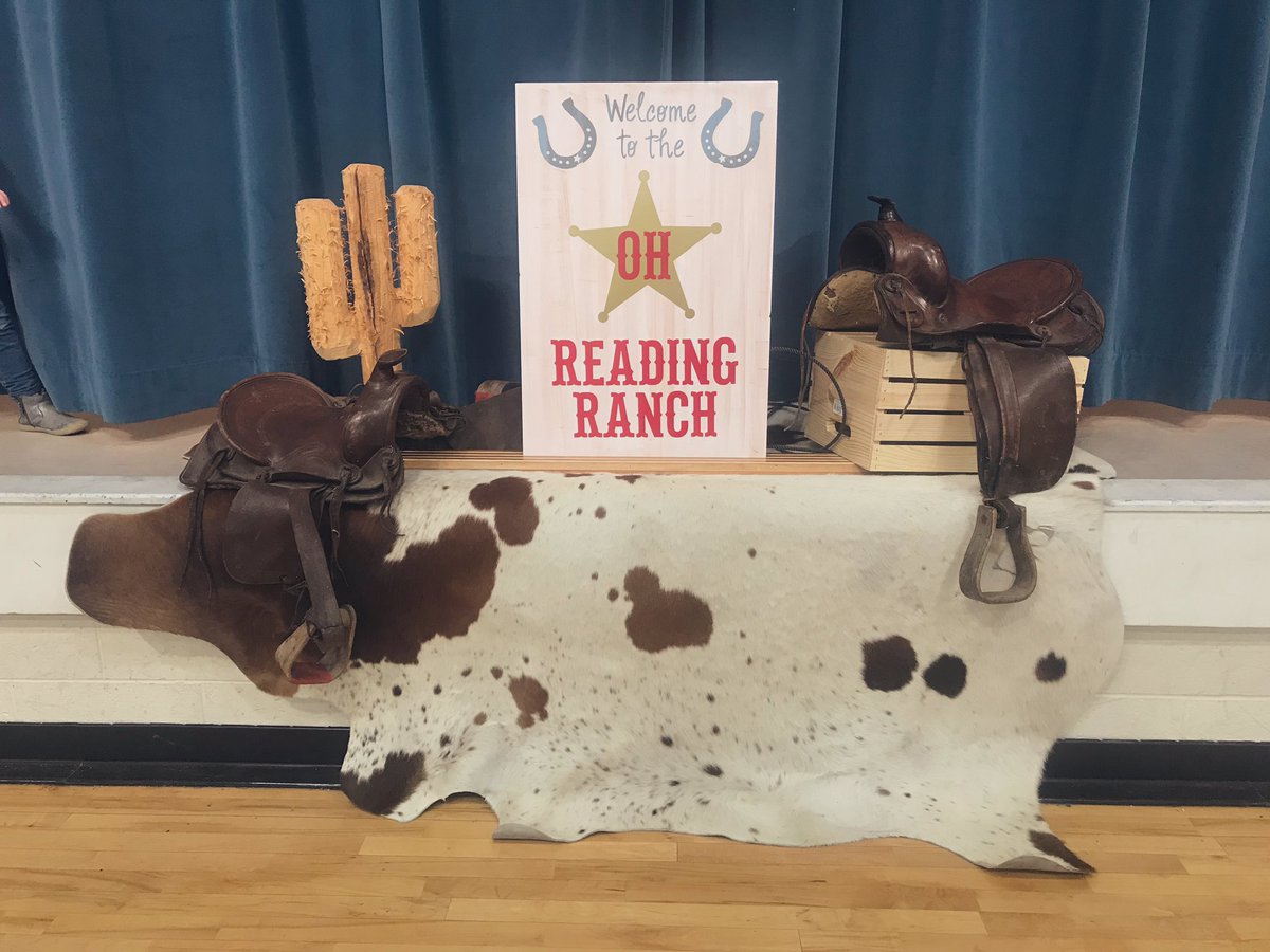 CherylRingold's tweet photo. The Reading Ranch is open at OH.... kicking off March is Reading Month!  #novipride #ohhasthebeststaff @NoviAcademics @docsmatthews @mrsegli @ConallWalsh @melissa_israel3 https://t.co/D9vQpZUApa