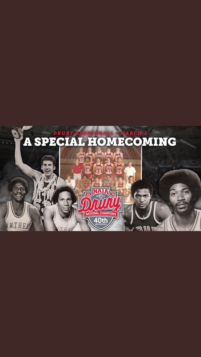 Join us tomorrow as we welcome back members of our 1979 National Championship team! 

⏰ 3pm vs William Jewell