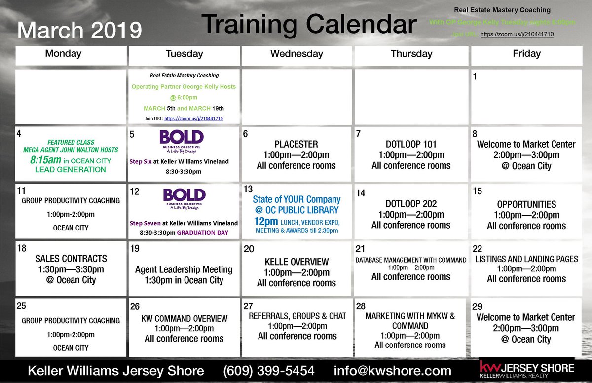 KWJerseyShore1's tweet image. March calendar is here! So many great classes, hope to see you there! 
#kwjs #learningisearning #educationiskey #kellerwilliamsjerseyshore #kwjerseyshore #careersworthhaving #businessesworthowning #livesworthliving #experiencesworthgiving #legaciesworthleaving
