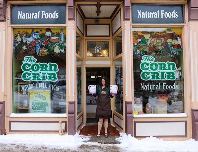millennia_tea's tweet photo. We're feeling blessed to have such an amazing partner as our first Uptown Saint John retailer 💜
You can find our tea in the freezer right beside the cash at @thecorncribsj 🌱
#freshleaftea #millenniatea https://t.co/wybTjbVKWV https://t.co/2r6kCQbBI2
