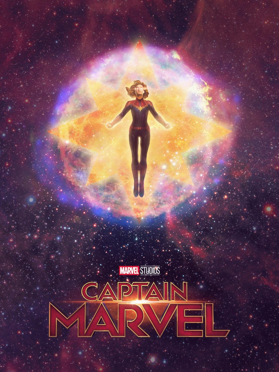 shirlero's tweet photo. Captain Marvel #alternativemovieposter #MattPlummer https://t.co/mg8iiag6Gb