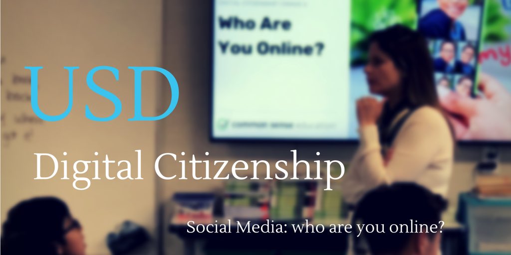 HeatherHaggerty's tweet photo. @mrslandis5 thank you for helping your students become remarkable digital citizens. @USD_SUP @PrincipalUMS @anotherschwab @CommonSenseEd #usdlearns https://t.co/enhVFimxr2