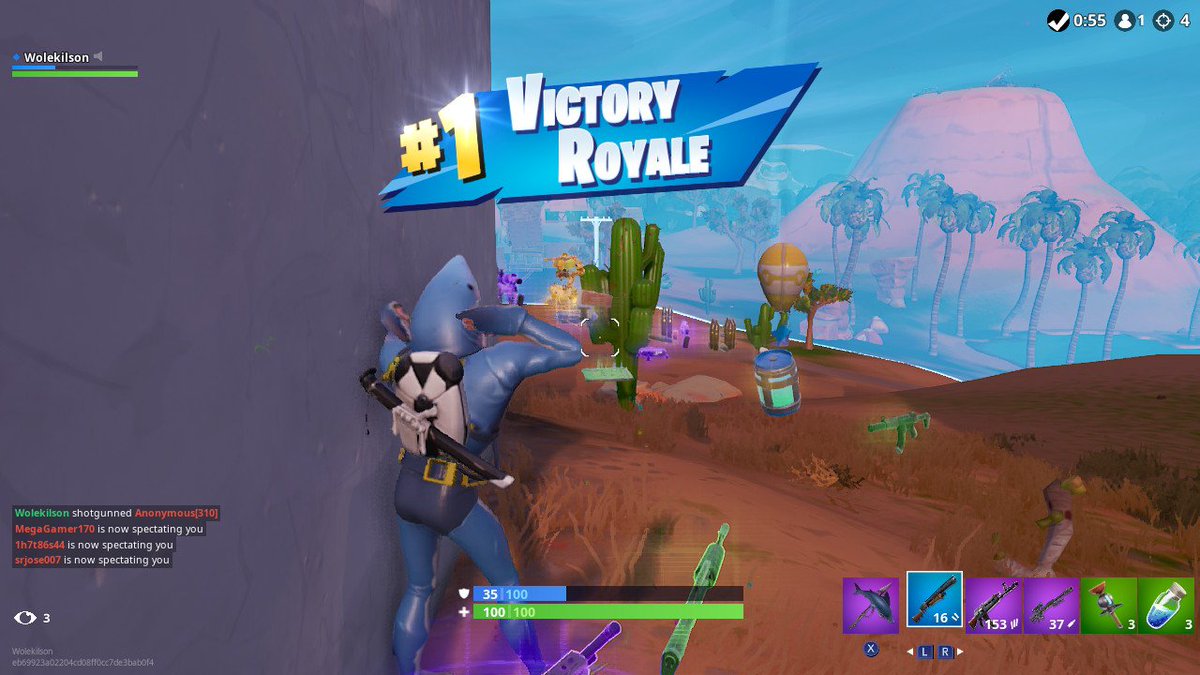 WoleKilson's tweet photo. Lunch break victory
didn't even break my shield
I love season eight
#haiku #fortnite #getoffmylevel #NintendoSwitch https://t.co/dk03OxhDBy