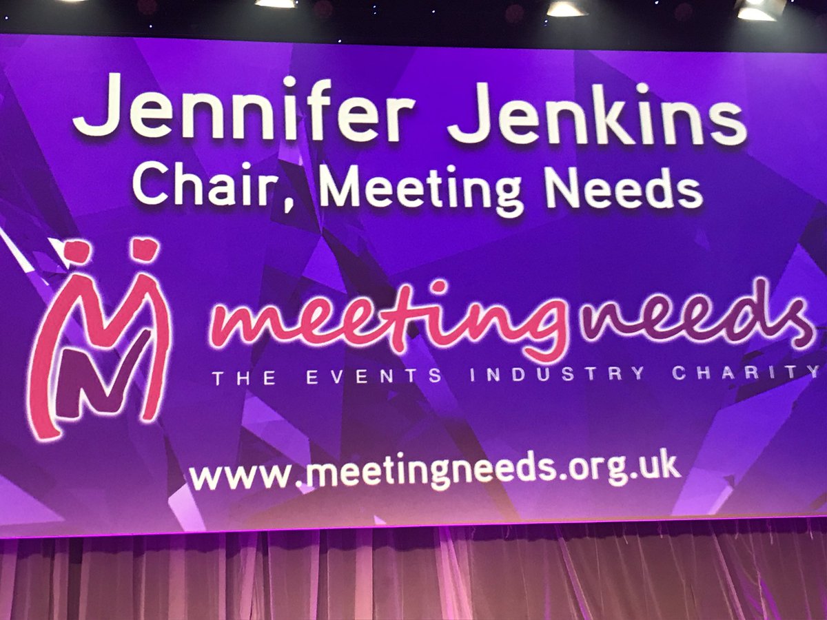 UKMeetingNeeds's tweet photo. Jennifer Jenkins, our chair announced that we have just achieved a fantastic milestone. £1M distributed to beneficiaries around the world since our inception! #eventprofslive #meetingprofs #closetothecauses #MITAwards2019 https://t.co/i32F1f3Seh