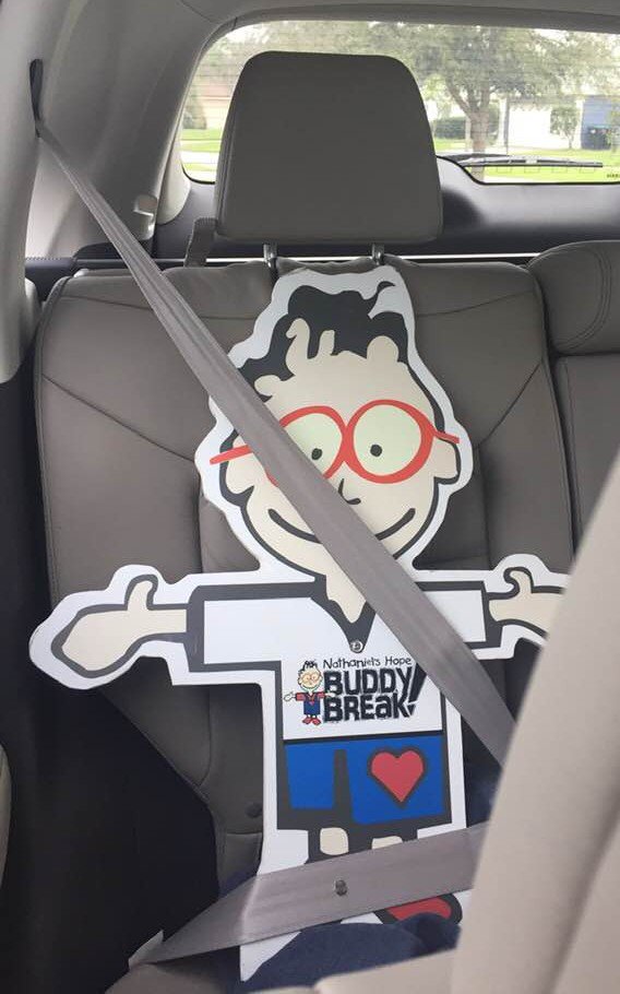 NathanielsHope's tweet photo. Looks like Nathaniel is all buckled in and ready for the weekend! What kind of things do you have planned for the weekend? #VIP #BuddyBreak #weekend https://t.co/CZOn7dqKfo