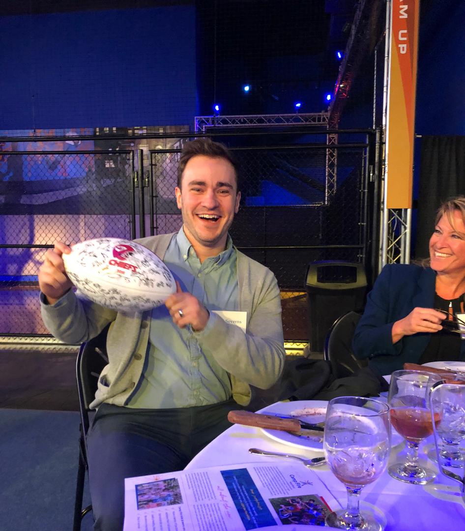 createfervor's tweet photo. Our team had so much fun supporting our friends @CampFireNHQ at their #AbsolutelyIncredibleKidDay benefit! Our biggest @Chiefs fan in the office even won the autographed football in the raffle! #winning

We can't wait to celebrate Incredible Kids everywhere on March 21st! https://t.co/aRUct0mZvT