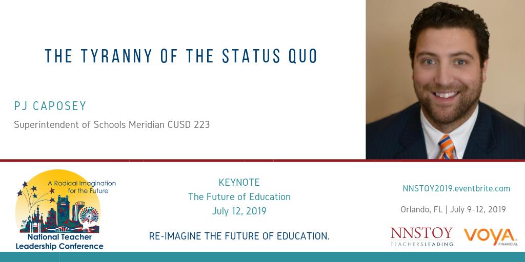 MikeFlynn55's tweet image. Keynoter @MCUSDSupe will pose a challenge to shift your Paradigm to Create the School of Tomorrow July 9-12 at the National Teacher Leadership Conference 2019 Register: nnstoy2019.eventbrite.com @nnstoy #TeachersLeading #suptchat #ASCDL2L @microsoftedu