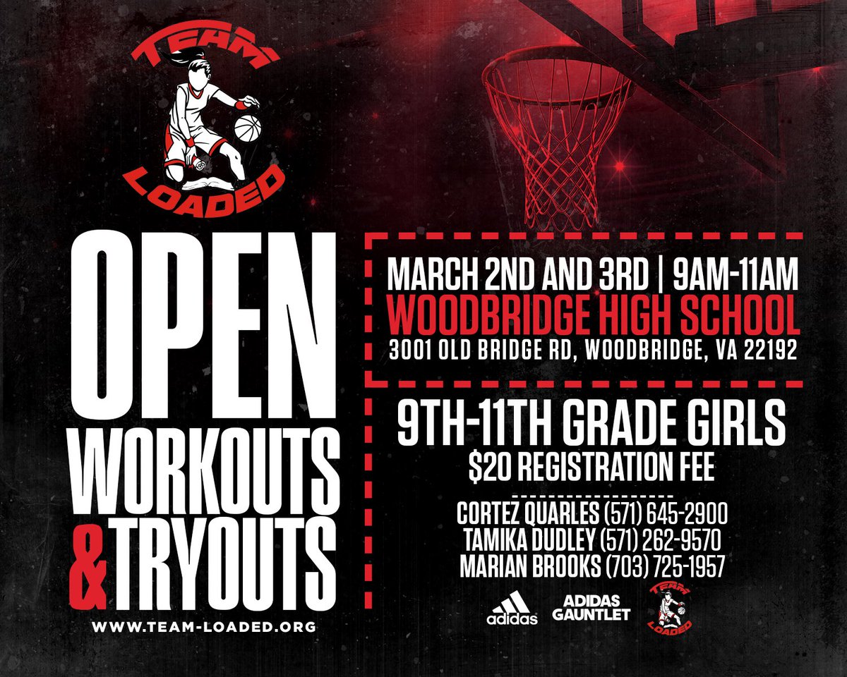 1CortezQuarles's tweet photo. Looking for All 9th and 10th graders who want to earn their 3 Stripes 🏀 This the place to be this Saturday and Sunday‼️ @3Stripewbb #LoadedWay #LsUp https://t.co/PRYJGzmkw0