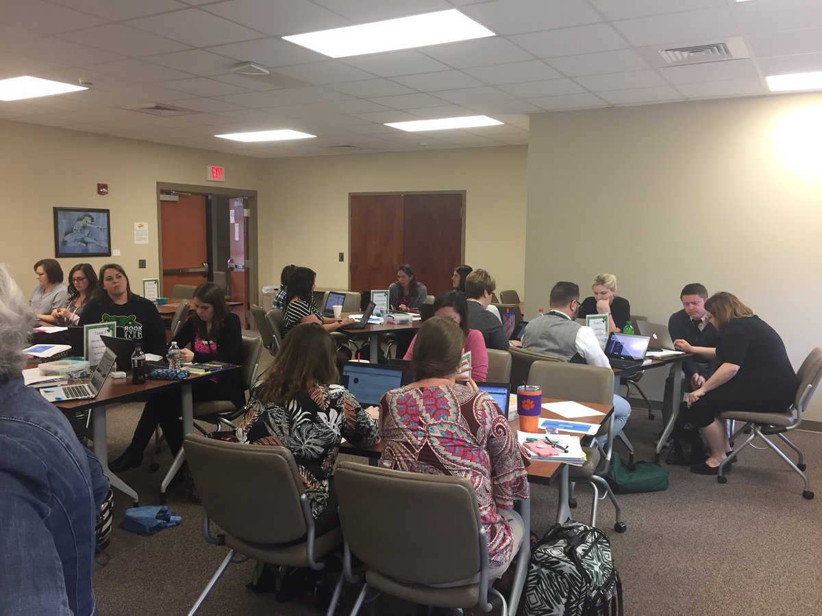kwiltrout's tweet photo. LOVE working with these dedicated, enthusiastic, brilliant social studies teachers and coaches! #hcsliteracy https://t.co/8w9MYa1C5F