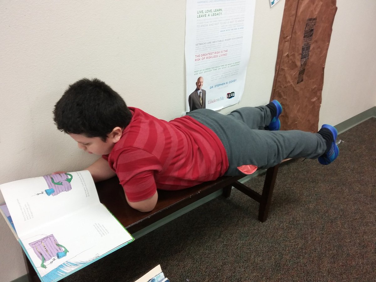 Drop everything and READ! #ReadAcrossAmerica