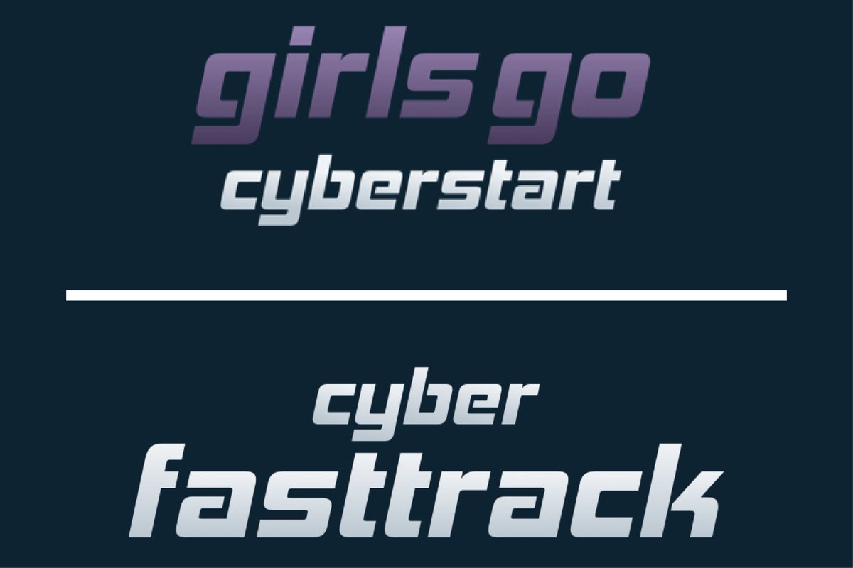 NJCybersecurity's tweet image. Registration is open for this year’s #GirlsGoCyberStart and #CyberFastTrack program! More information and requirements about both programs can be found here: cyber.nj.gov/cyber-competit… #cybersecurity #infosec #tech