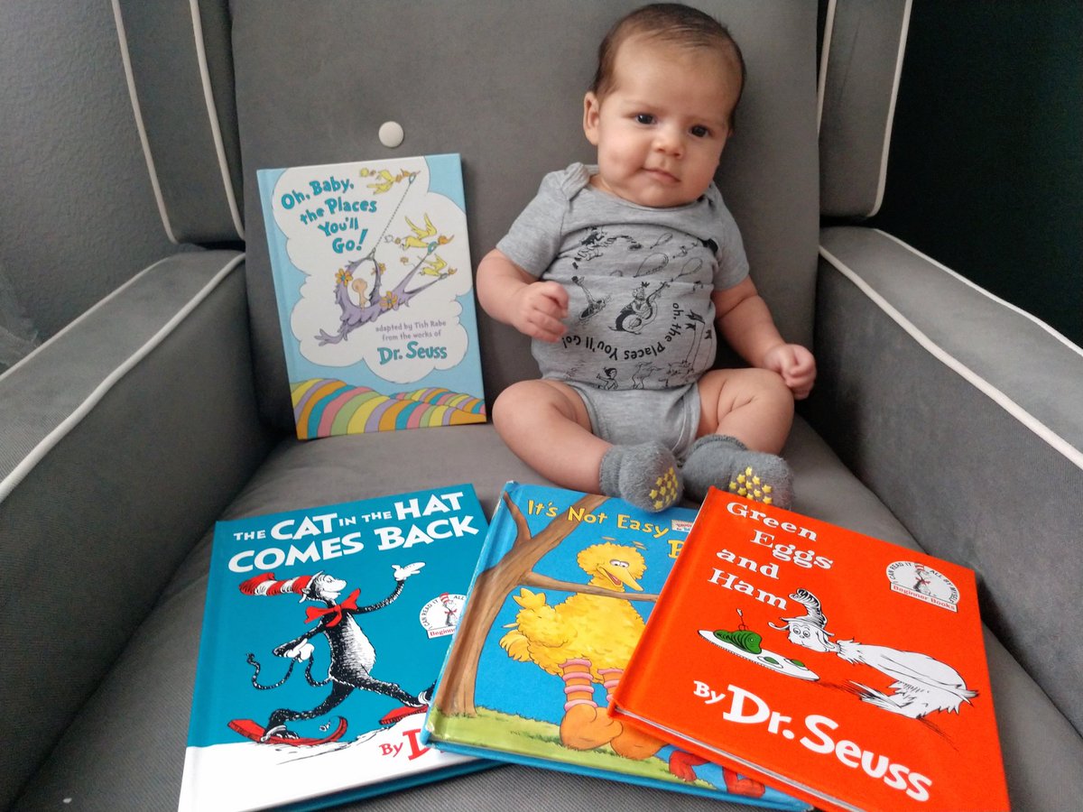 1kandolite's tweet photo. Cub isn't in school yet BUT learning starts at home so he is participating in #DrSeuss Week! Since he was in the womb we've read to him and will continue to until he can read to us! #LiteracyIsLit #ReadToYourBabies #CarsonCub #KaydenCarson https://t.co/vgvvTxf3kW