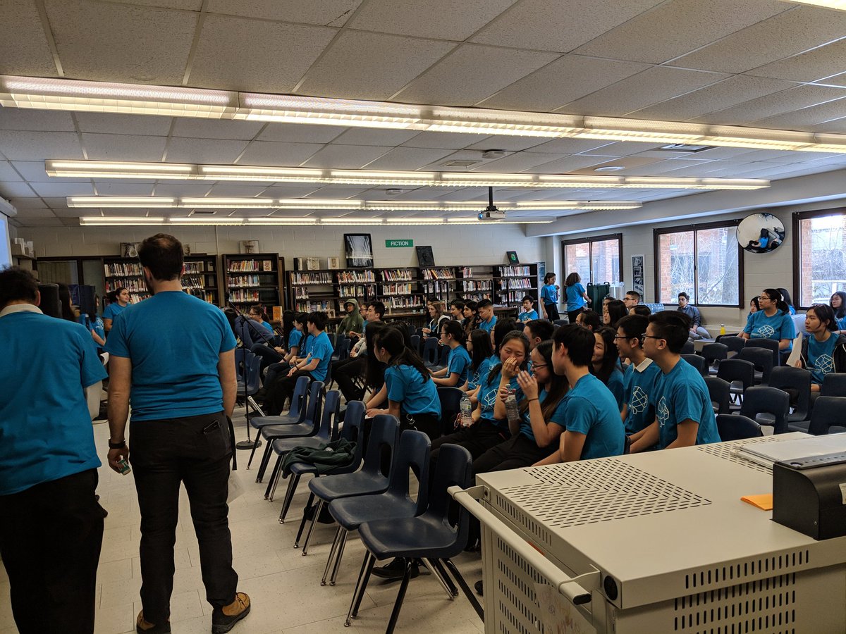 RAMSNationLeads's tweet photo. @StRobertCHS Thinkfast hosted by our very own Social Justice Council is underway, bringing social awareness about local and global issues #BeTheChange https://t.co/kUVHXgY90S