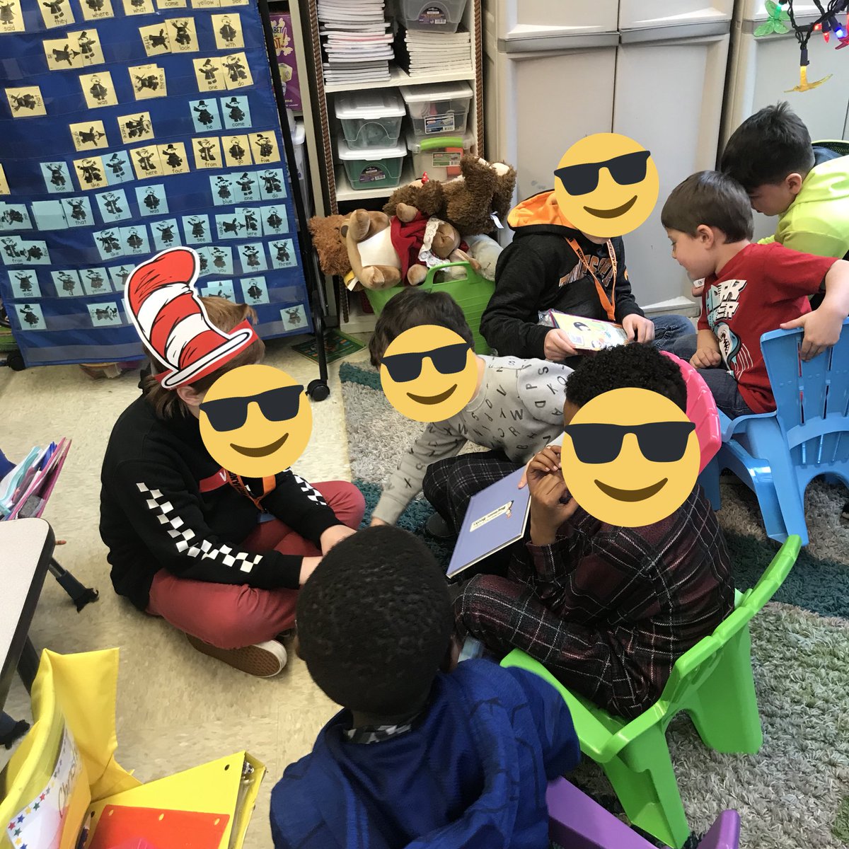 Loved seeing these kids reading to the little ones today!!