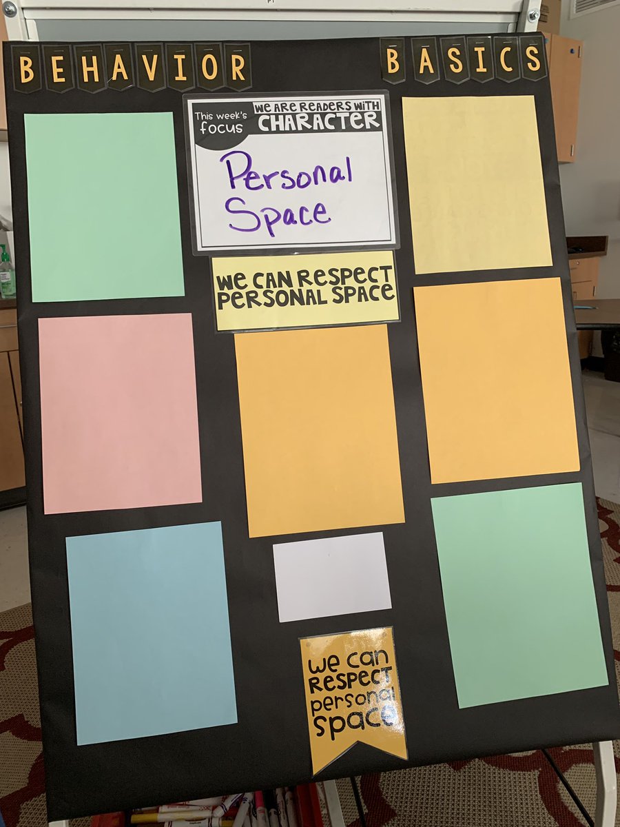 MsPattersonCES's tweet photo. So lucky to be with a classroom teacher who lets me help with lessons! Our next social skills lesson is all planned and set up. #cesmaroons #MaroonPride #MrsYsClass #socialskills #personalspace #dontbeapersonalspaceinvader https://t.co/ddCwZuStG6