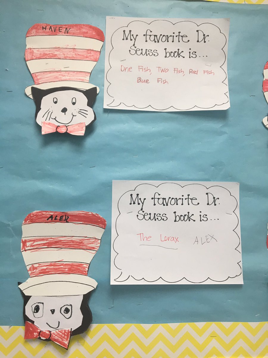 Celebrating Dr. Seuss’s birthday in kindergarten. What’s your favorite Dr. Seuss book?
#DMHeightsK #DMHeights #mrsCkinder #ReadAcrossAmericaDay