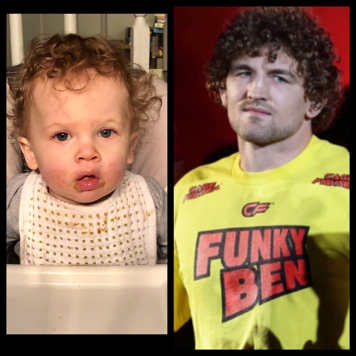 JTrakas's tweet photo. @Benaskren Little man is ready to get Funky tomorrow night, best of luck! #funkyben #ufc https://t.co/oiPHpz5gwe