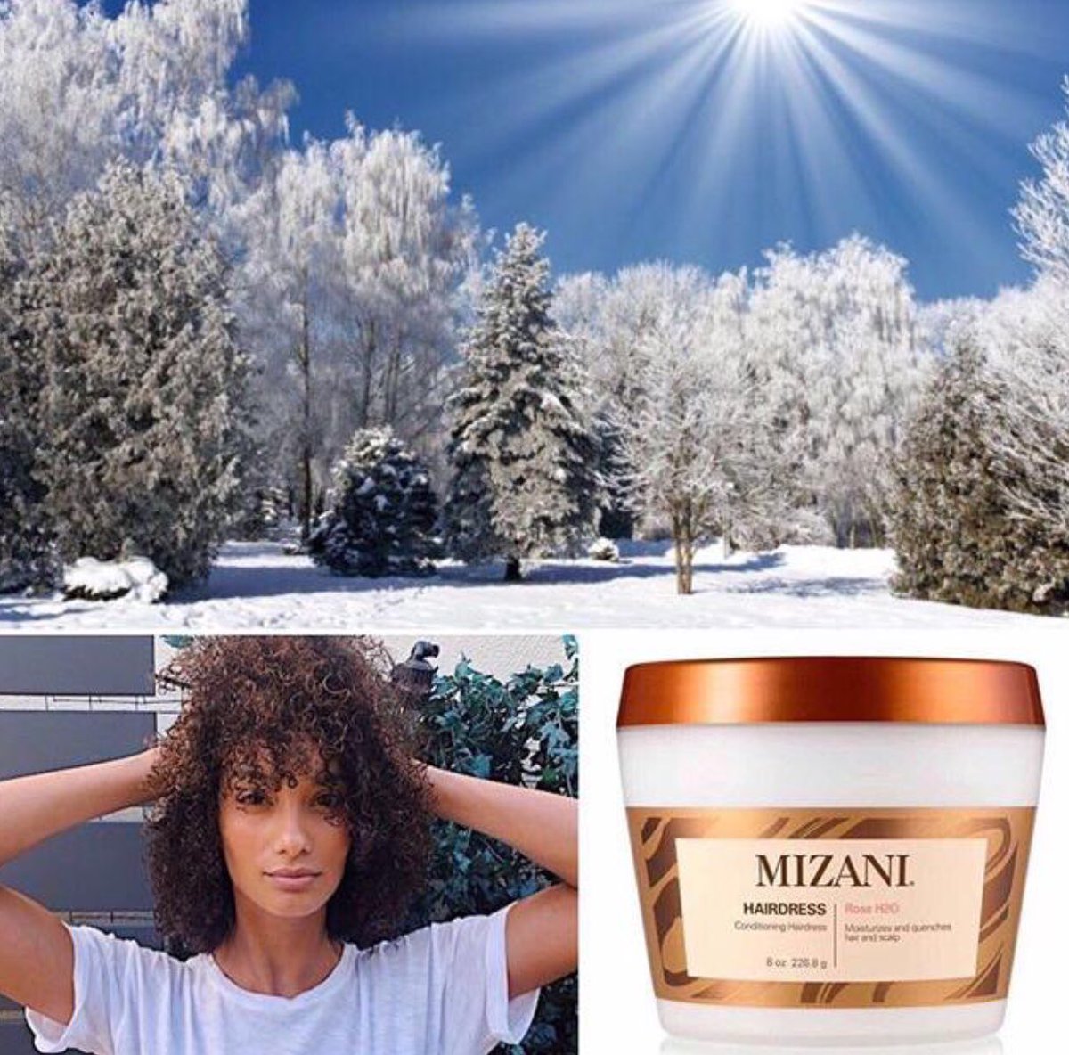 curlauthority's tweet image. Honey it’s cold outside.....keep those Curls quenched and moisturised. Mizani Rose 🌹H20 moisturises hair &amp;amp; scalp. Our Product of the month is on offer for £9.99 visit curlauthority.co.uk. During March. #mizaniuk #curlyhair #blackhairuk ##blackhairmag