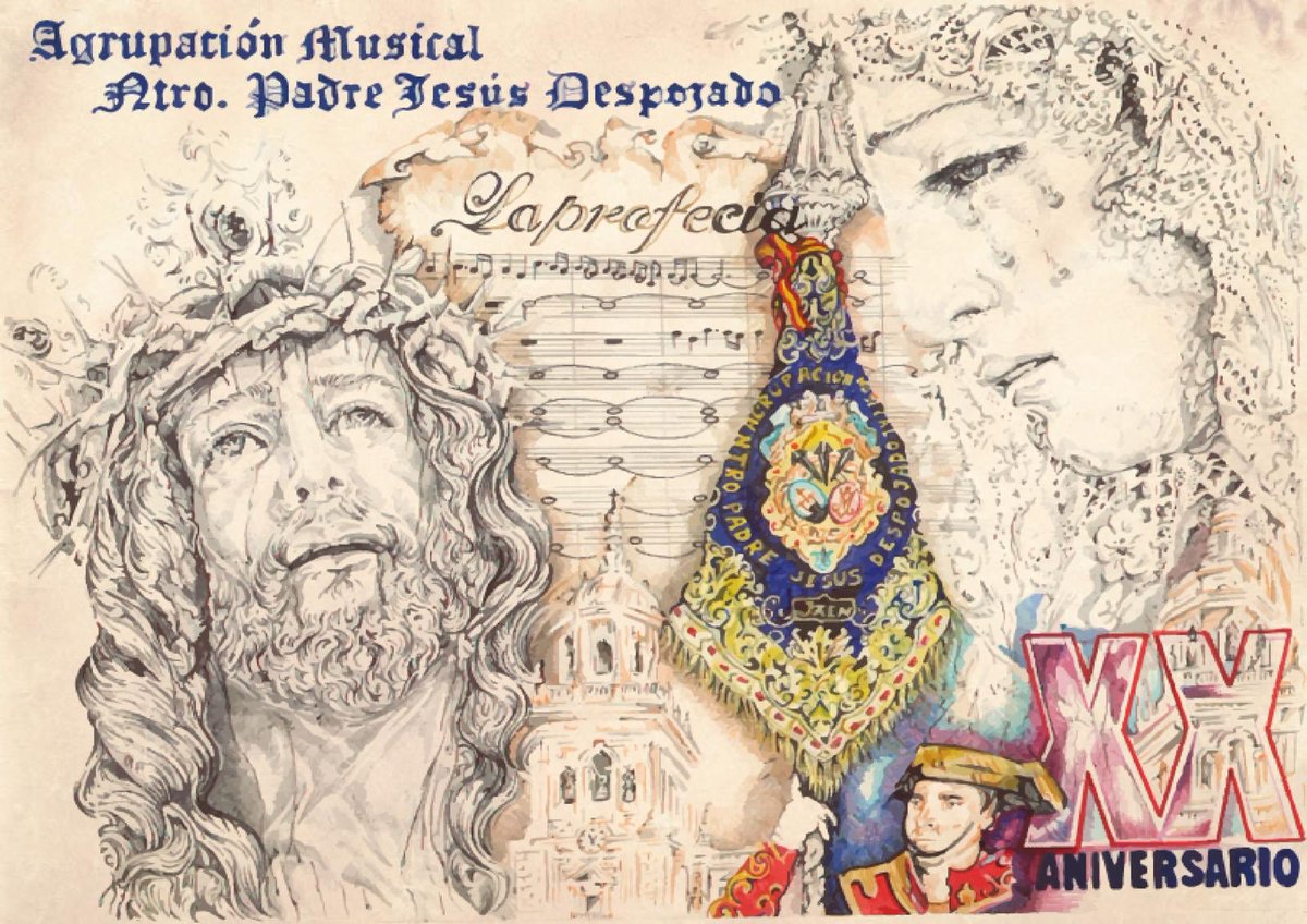 A falta de una semana para la presentación de nuestro trabajo discográfico “LA PROFECIA” hoy os dejamos la portada realizada por nuestro amigo SERGIO GRUESO DIAZ, gracias por este exquisito trabajo realizado.
#LaProfecía
#XXANIVERSARIO