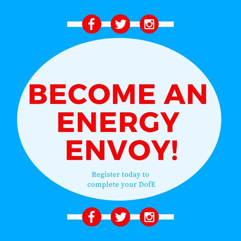 Meet your #DofE requirements and do good for the environment at the same time! Volunteering with Energy Envoys will enable you to help those struggling with #energy bills, reduce energy waste and learn more about the world of energy all at once. #FridayFeeling