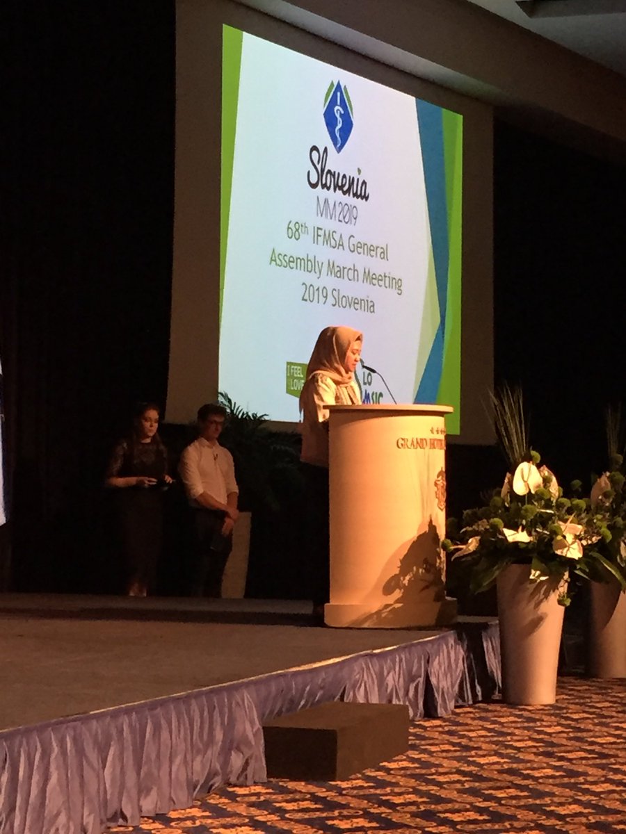 IFMSA (@ifmsa) on Twitter photo Powerful welcoming words of <a href="/DiahSaminarsih/">Diah S Saminarsih Shilakis</a> at IFMSAās General Assembly! Young people need to unleash their power to achieve health for all! We are very grateful for your and <a href="/WHO/">World Health Organization (WHO)</a> support of youth work towards achieving #SDGs and #UHC! Powerful welcoming words of <a href="/DiahSaminarsih/">Diah S Saminarsih Shilakis</a> at IFMSAās General Assembly! Young people need to unleash their power to achieve health for all! We are very grateful for your and <a href="/WHO/">World Health Organization (WHO)</a> support of youth work towards achieving #SDGs and #UHC!
