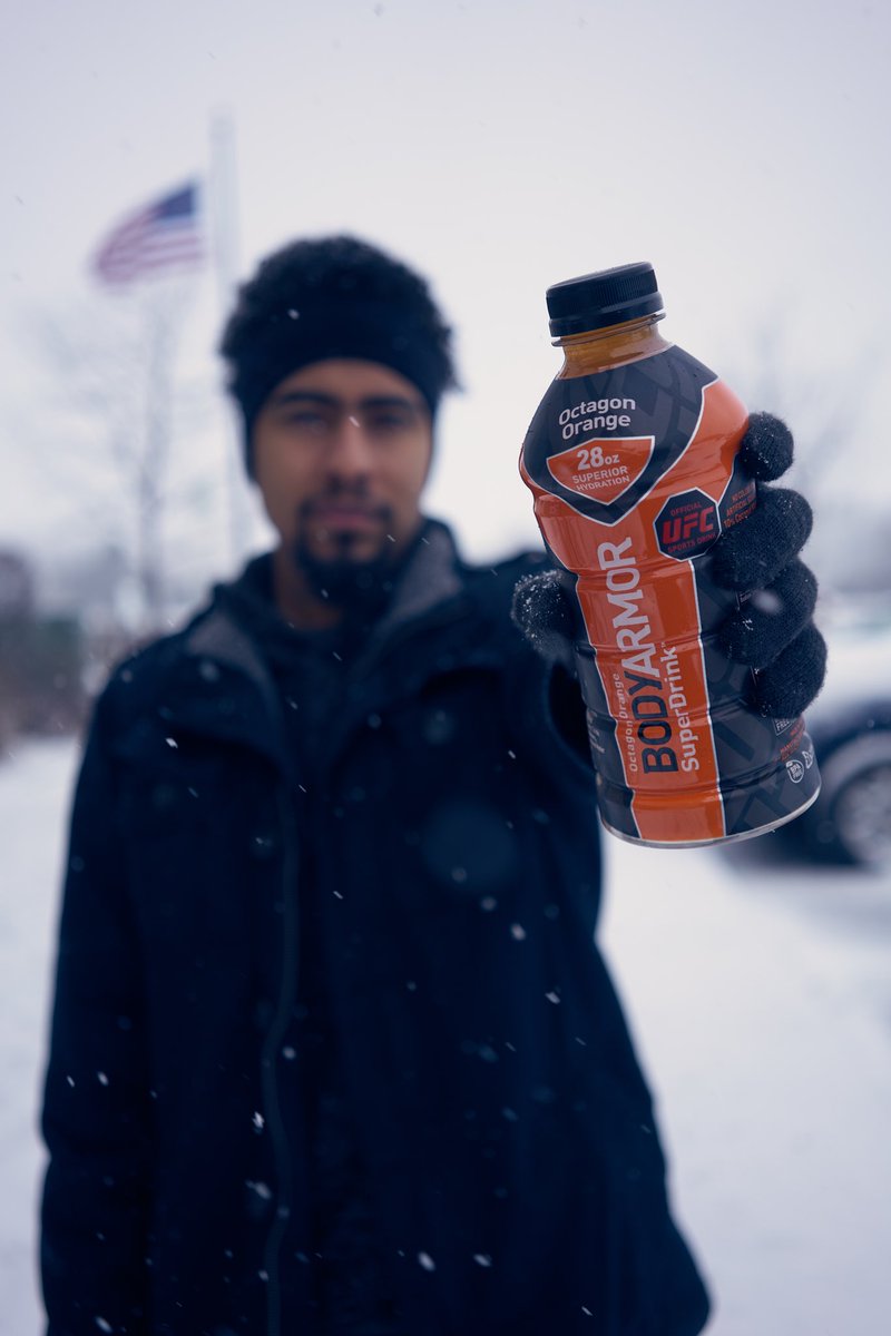 Fighting The Cold With @DrinkBODYARMOR ❄️❄️❄️
#TeamBODYARMOR #ObsessionIsNatural #Switch2BODYARMOR #SuperiorHydration