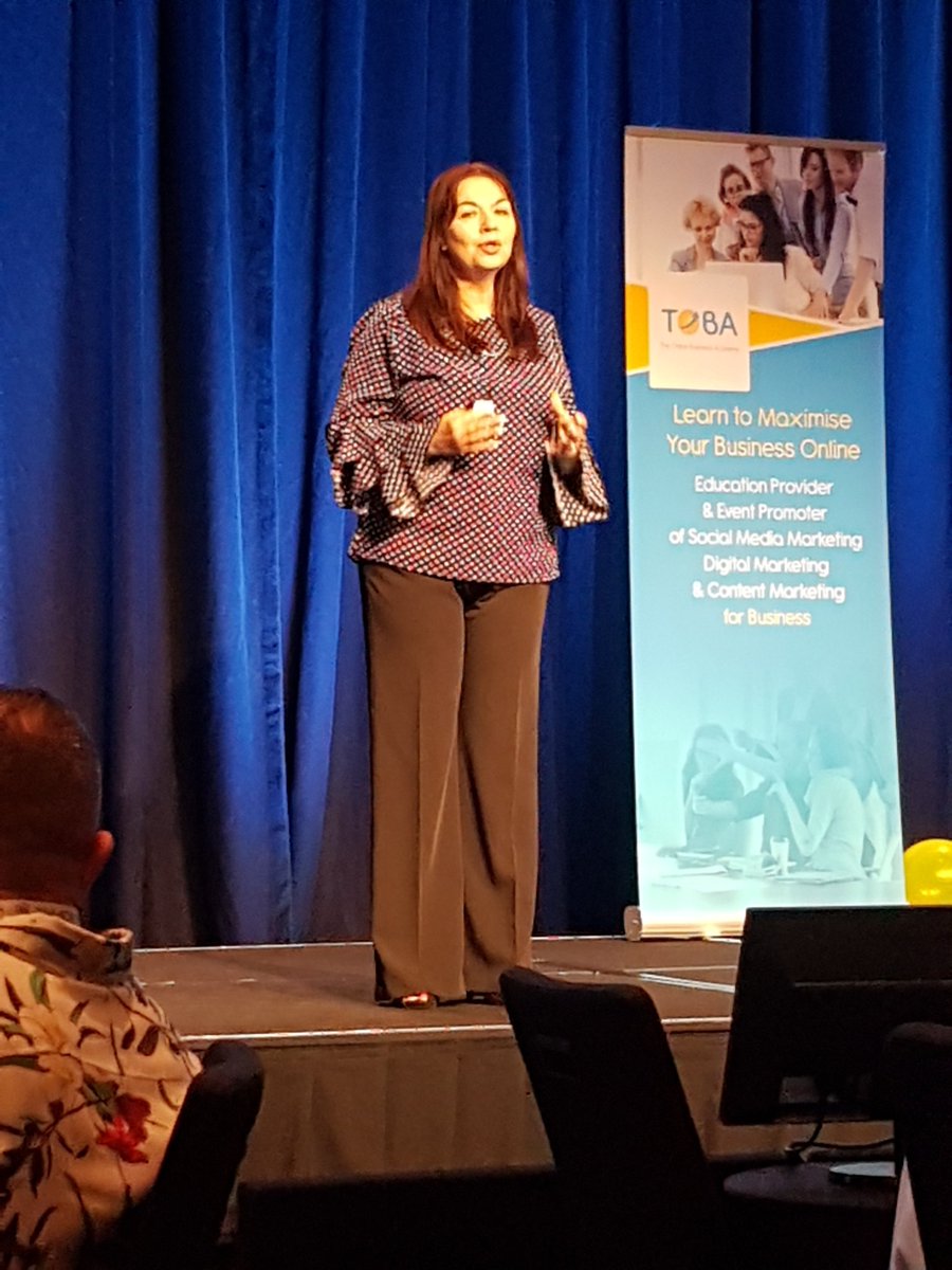 CLBNZ's tweet photo. Awesome talk from Wanita on your brand voice. #SMCNZ19 https://t.co/sin3VMKwB0