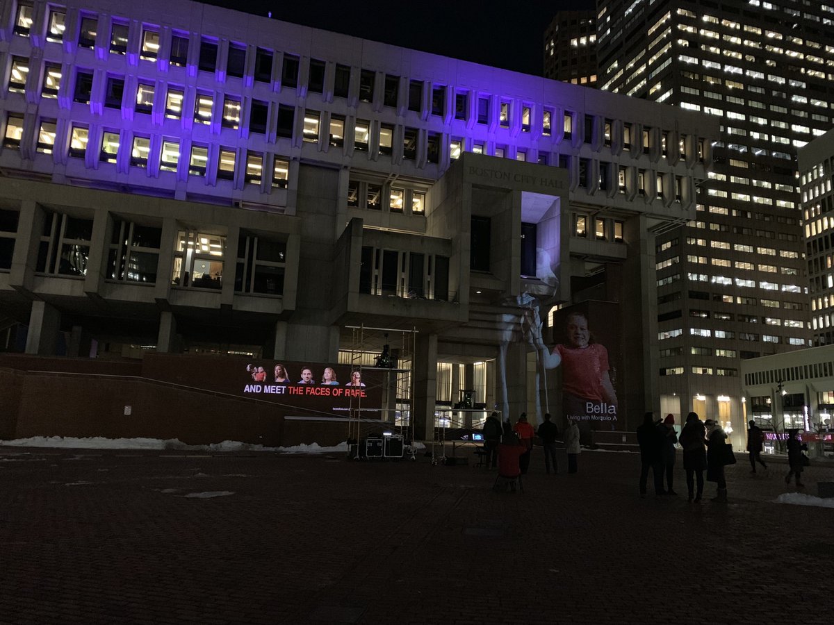 RareInCommon's tweet photo. Did you make it to Boston City Hall Plaza on Rare Disease Day? If you missed it, don’t worry. You can still meet these incredible people who face rare diseases every day. Read their stories on https://t.co/6ISP2zxEUJ. #FacesOfRare https://t.co/UTQbLYPnN0