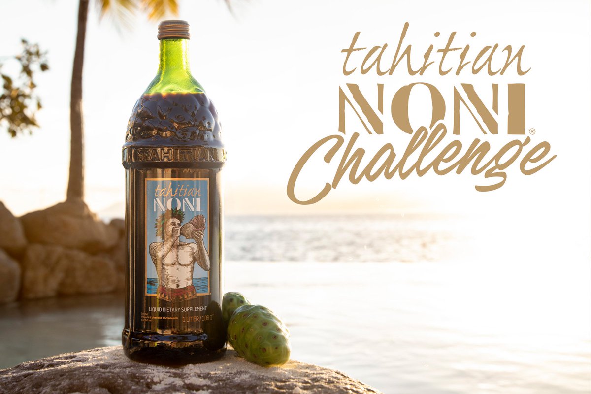nonibynewage's tweet photo. Today is the start of our 30 day Tahitian Noni Juice challenge and we want YOU to join us! Not only will your body feel amazing after using TNJ for 30 straight days, but youโll receive a free 500ml bottle for completing the challenge by May 10th! https://t.co/yZoRR9YQAN #TNJ30 https://t.co/5viZjkXuIt