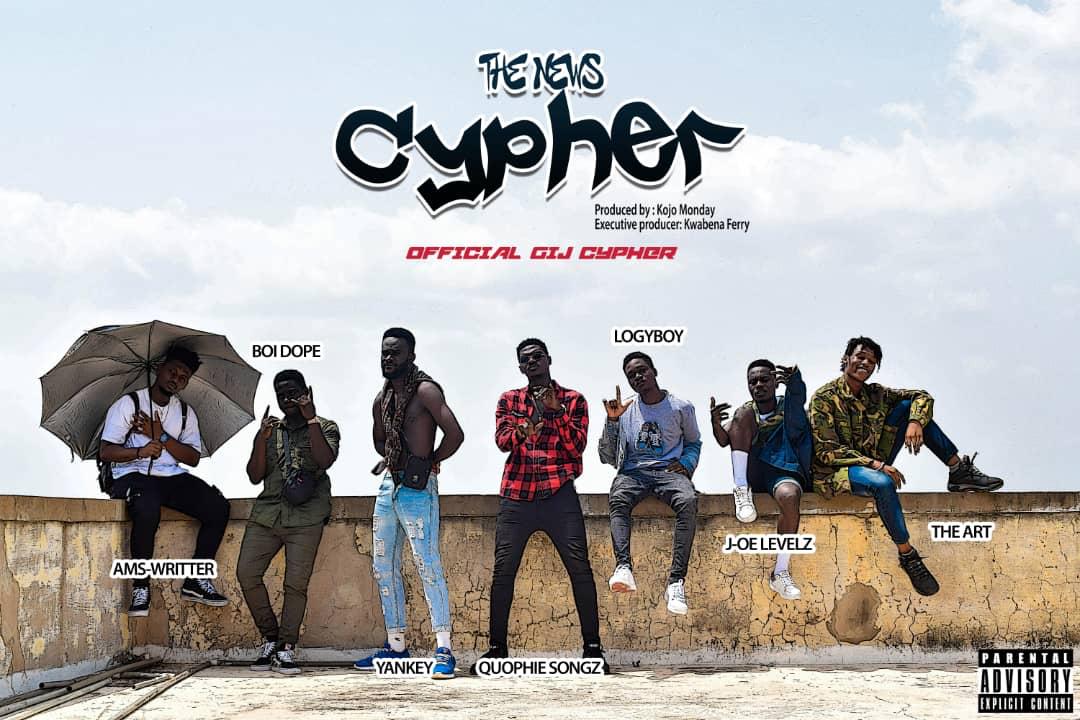TheARTquake_'s tweet photo. I featured on the first ever GIJ Cypher #TheNews✅🙌🏿
#TheARTquake https://t.co/a5GHLh69yu