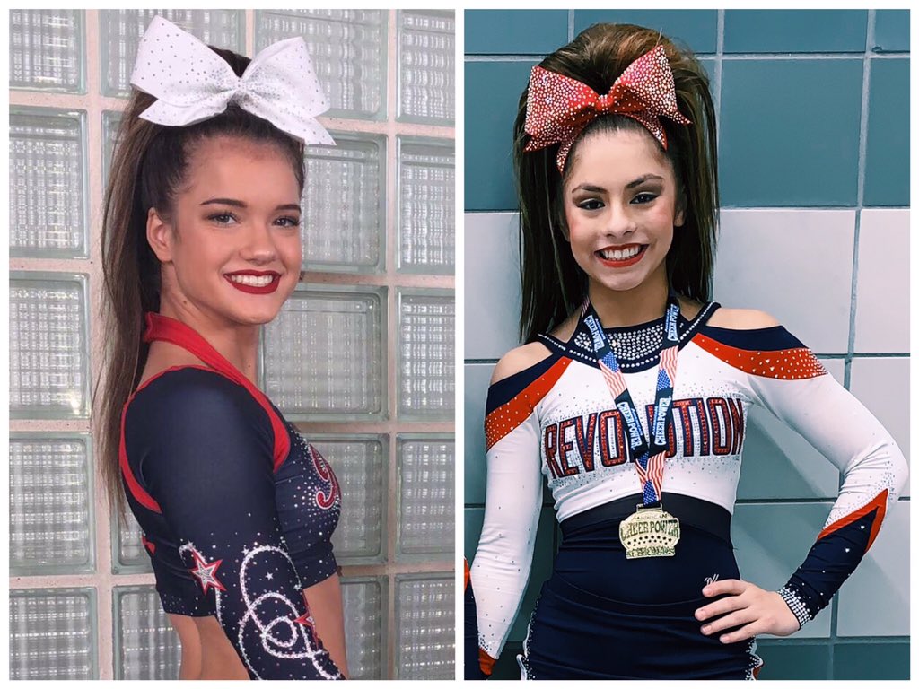 DPHSCheer's tweet photo. Good luck to all of our athletes competing at NCA All Star Nationals this weekend with their all-star teams! 🤘 #WoodlandsElite #UniversityCheer #AllStarRevolution #TheWorkIsWorthIt https://t.co/9LqKGXN963
