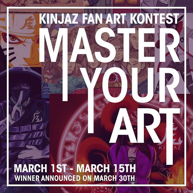 It’s that time again! Time to flex those art skills in the “Master Your Art” #KinjazFanArt Kontest 🎨🗡 **KONTEST RULES BELOW** *You design, We vote, Winner gets their design on exclusive KIN Aesthetik tee to be sold worldwide 🌏

Post your design and t… ift.tt/2H6xGt4