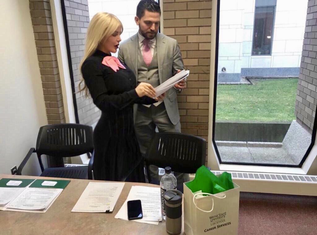 JoumanaKayrouz's tweet photo. We interviewed approx. 25 of the brightest WSL law students for employment at our firm. We thank the students for their time and we commend them for their impressive resumes, not only as to grades, but also for their love of social activism. We thank them for inspiring us. https://t.co/GeZAEal6uv