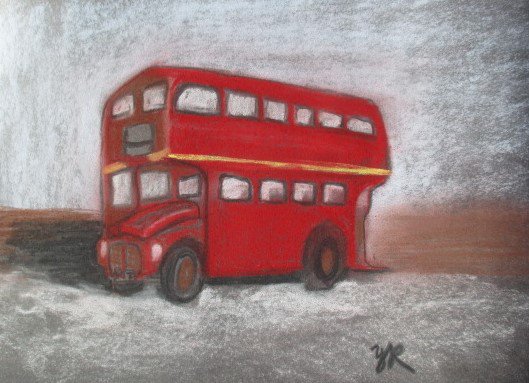 Damiancallan's tweet photo. Fantastic day sketching on The Red Bus @inforedbus @Damiancallan thank you Hope Sam and Clunie! #art #drawing #Edinburgh https://t.co/fBmQ4sM56X
