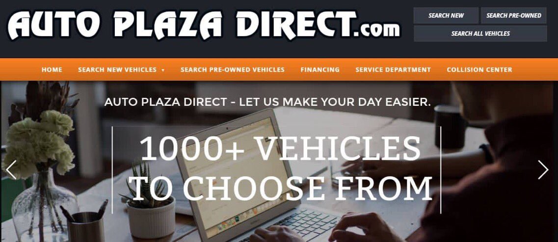 AutoPlazaDirect's tweet photo. OUR WEBSITE IS NOW LIVE ...
1) SHOP 2) SELECT 3) DRIVE
FREE DELIVERY WITHIN 100 MILE RADIUS OF THE ARCH! CHECK IT OUT: https://t.co/NElORbJTzn https://t.co/7iTLdutWYJ