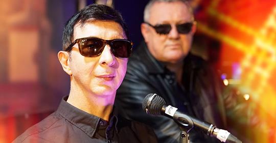 KayARoweArtist's tweet photo. Five mins on BBC Four. Marc Almond and Dave Ball tell the story of synth duo Soft Cell’s dramatic rise and fall in the early 1980s as they prepare for their 2018 reunion concert at London’s O2 Arena. It was such a good concert.  #softcell #gutterheart #cellmate https://t.co/SK4hMUbygA