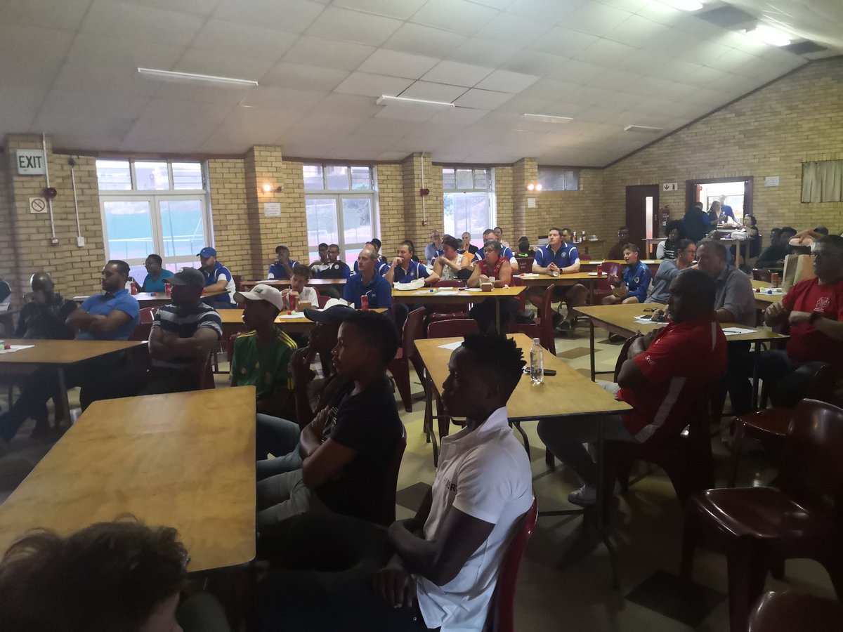 asherjustin's tweet photo. This evening I had the honor of launching the #CTTFA #playandrespect campaign among three clubs whose rivalry is immense but may often turn into negative vibes on the sidelines - Table View, Sunningdale and new boys on the block, Parklands FC.
Brilliant initiative by the clubs! https://t.co/Xy57cXyUeN