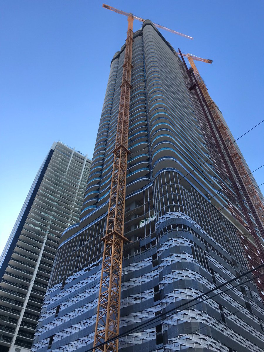 3dcadco's tweet photo. Almost finished - Brickell Flatiron 64 stories, designed and documented in ARCHICAD by @revuelta_ #brickell #architecture #miami #highrise #brickellflatiron #modernarchitecture #revueltaarchitecture #luxurydesign #modern #design #brickellmiami #graphisoft #archicad #3dcadco https://t.co/cTjQiGQrbh