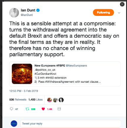 NewEuropeanPF's tweet photo. @DavidLammy @GardenersArms73 Thanks David - our grassroots activists who put forward the proposal at the beginning of February are very happy that @Peterkyle @MPPhilWIlson @SebDance you and others have taken up the #CutGordianKnot #Compomise proposal and defied @IanDunt prediction
https://t.co/8PA3YqcSOt https://t.co/L6WHCtDuk4