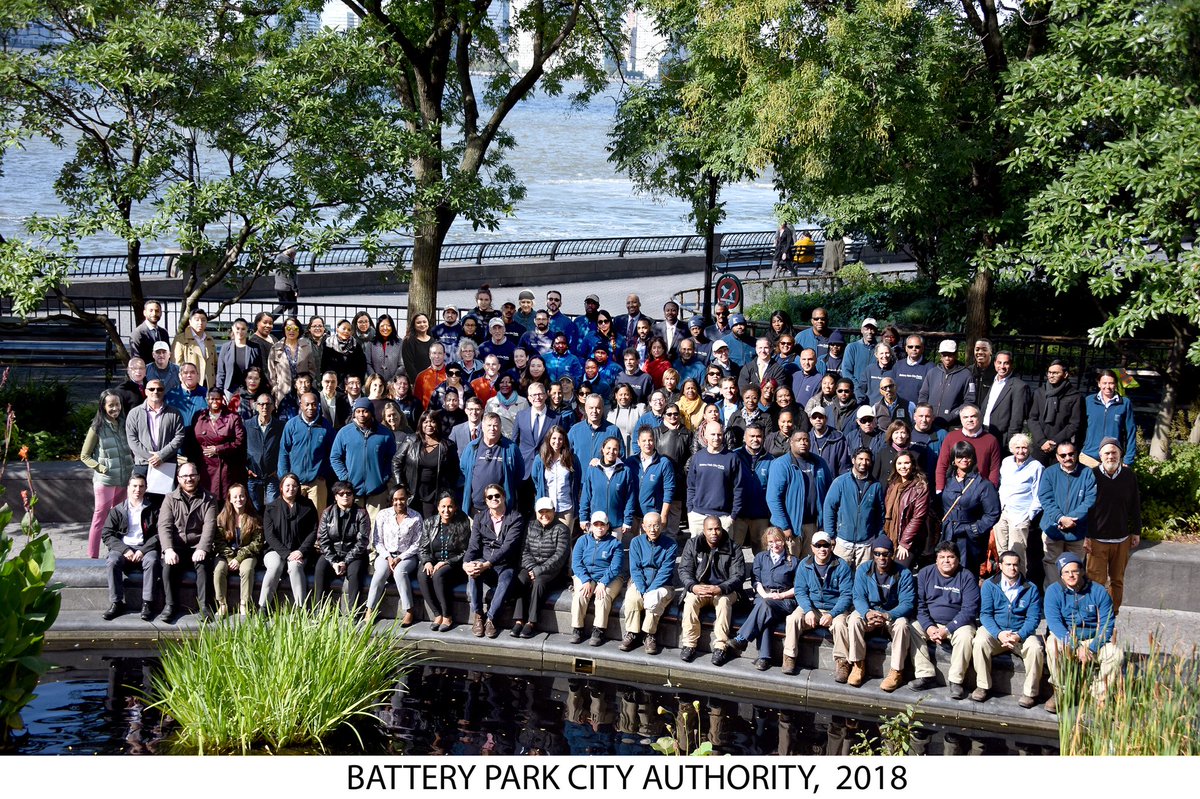 bpca_ny's tweet photo. This #EmployeeAppreciationDay, we recognize all BPCA staff for their work to make this city within a city truly the jewel of New York. Thank you! #BatteryParkCity #BPC #BPCCommunity #BPCParks #BPCPeople https://t.co/32noX3ICs6