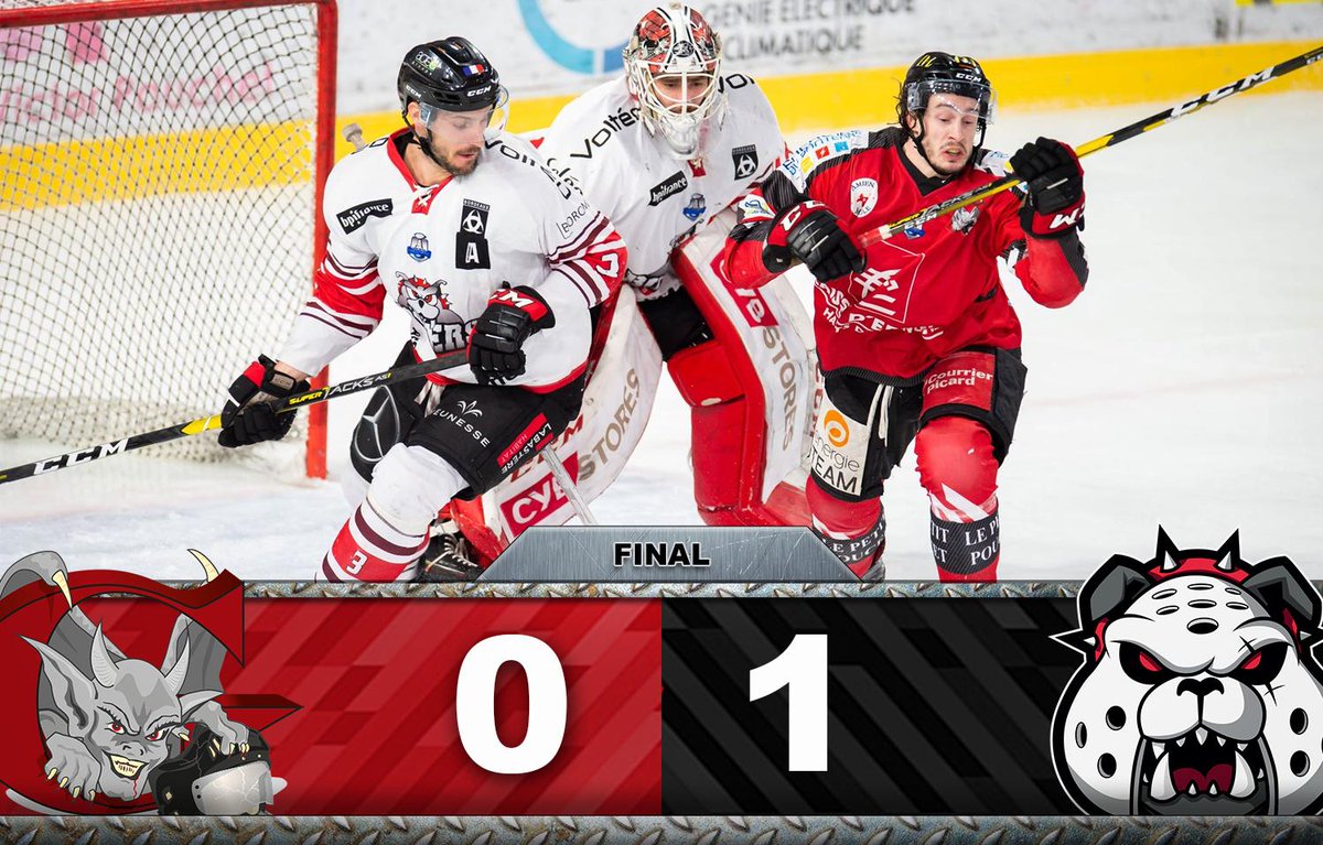 BoxersBordeaux's tweet photo. En supériorité numérique, A. Johnston délivre les Boyz en prolongation ! @FouquerelC blanchit et Bordeaux s'adjuge la première victoire de cette série des 1/4 de Finale des #Playoffs de #SLMhockey contre @LesGothiques ! https://t.co/riRUI8DvTo