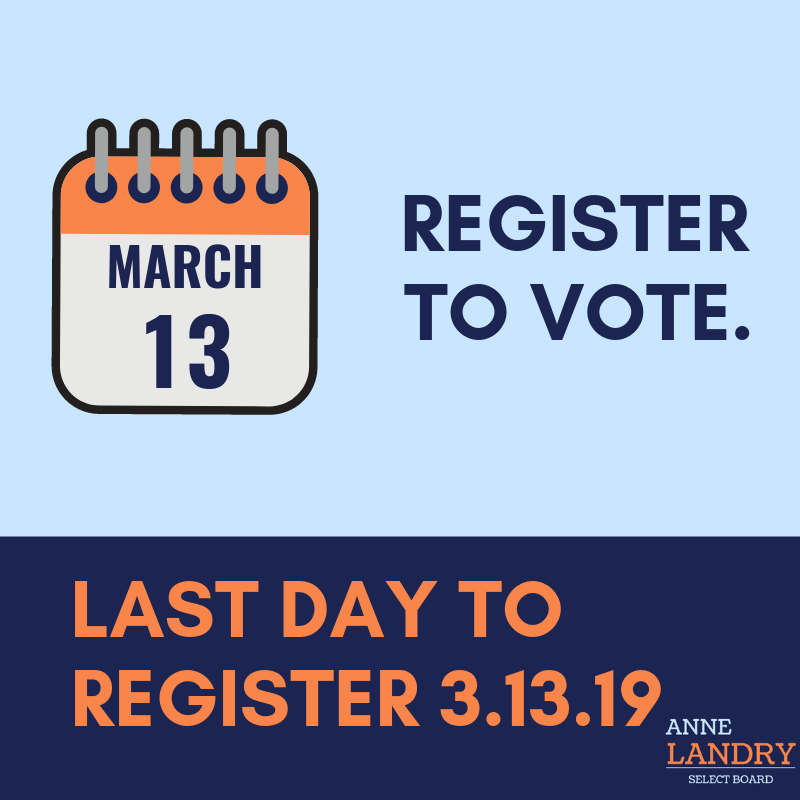 AnneforReading's tweet image. Happy Friday!
Remember that the last day to register to vote is on Wednesday, March 13th. 🎉✅