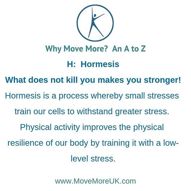 movemoreuk's tweet photo. Can you believe we are on H in our A to Z! 
#movemoreuk #moveyourdna #nutritiousmovement #naturalmovement #scienceofmovement #hormesis #exercisescience #movementmatters https://t.co/coUzBpDGph https://t.co/yMn82icj8m