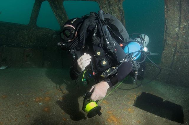 BenReymenants's tweet photo. This is Wallace. he is 70 years old. Wallace loves to dive wrecks. What’s your excuse? #bluelabeldiving #agedontmatter #megccr #fourthelement #shearwaterressearch https://t.co/R6KuH7ODjz https://t.co/A72X0iKIJs