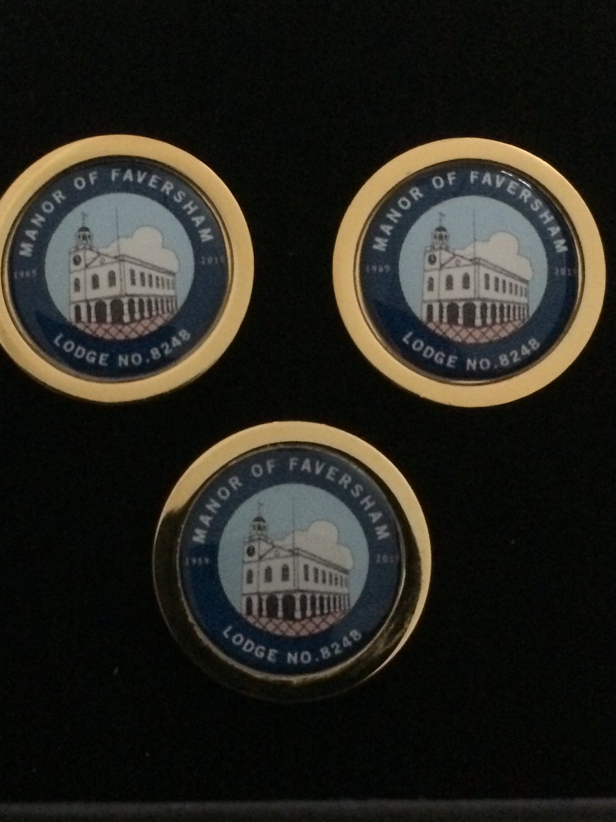 MasonicDesign's tweet image. Cufflink &amp;amp; Pin sets from £19.95 discounts on larger orders
Recent orders: Manor of Faversham &amp;amp; Philbrick