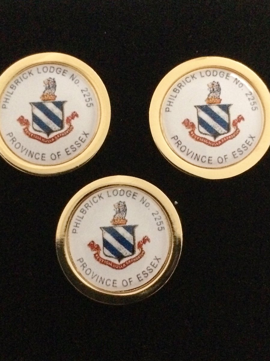MasonicDesign's tweet image. Cufflink &amp;amp; Pin sets from £19.95 discounts on larger orders
Recent orders: Manor of Faversham &amp;amp; Philbrick