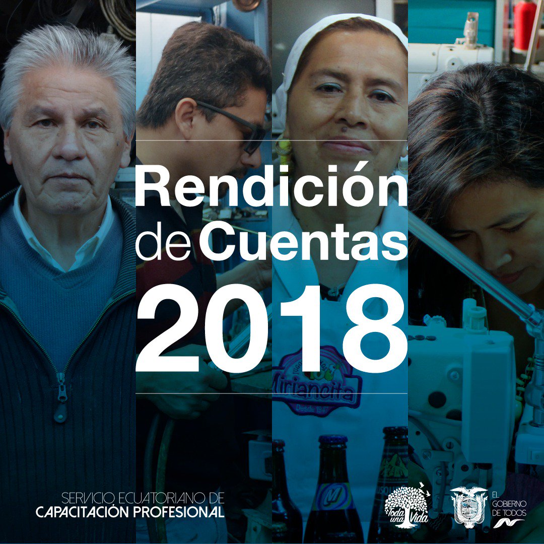 secap_ec's tweet photo. #RendicionDeCuentas2018 | Te invitamos a revisar la gestión que se realizó durante el 2018 y a participar con tus sugerencias en el siguiente link: 👉https://t.co/t0HppNlNfT
#SecapCercaDeTi
@abgmadero https://t.co/geMVfsh7CD