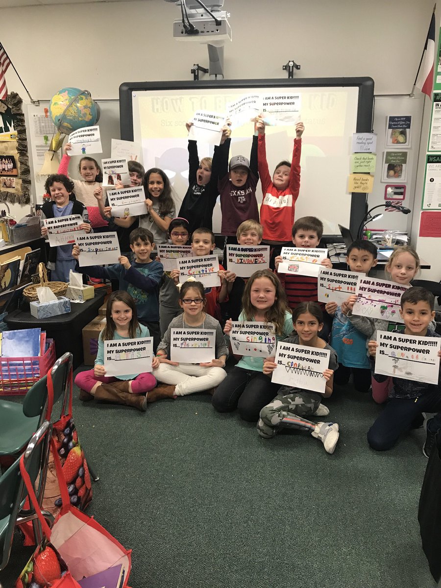 BaylorDragon's tweet photo. My Superpower is...
#CEFSuperKid #superkidchallenge #HowToBeASuperKid @OUES2ndGrade @oldunionES @Carrollisd https://t.co/HmldbBZ0L1