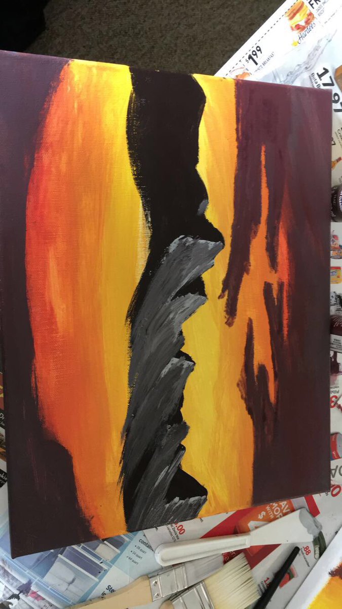 alijean131's tweet photo. We might as well have been bob ross at this point🎨 @jmbecker22 @JerriSanger https://t.co/KA6bkjHrdo